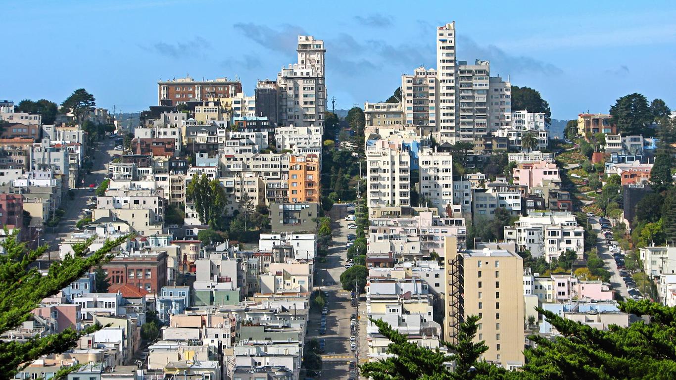Sewa mobil Russian Hill (San Francisco)
