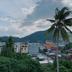 Pemandangan luar