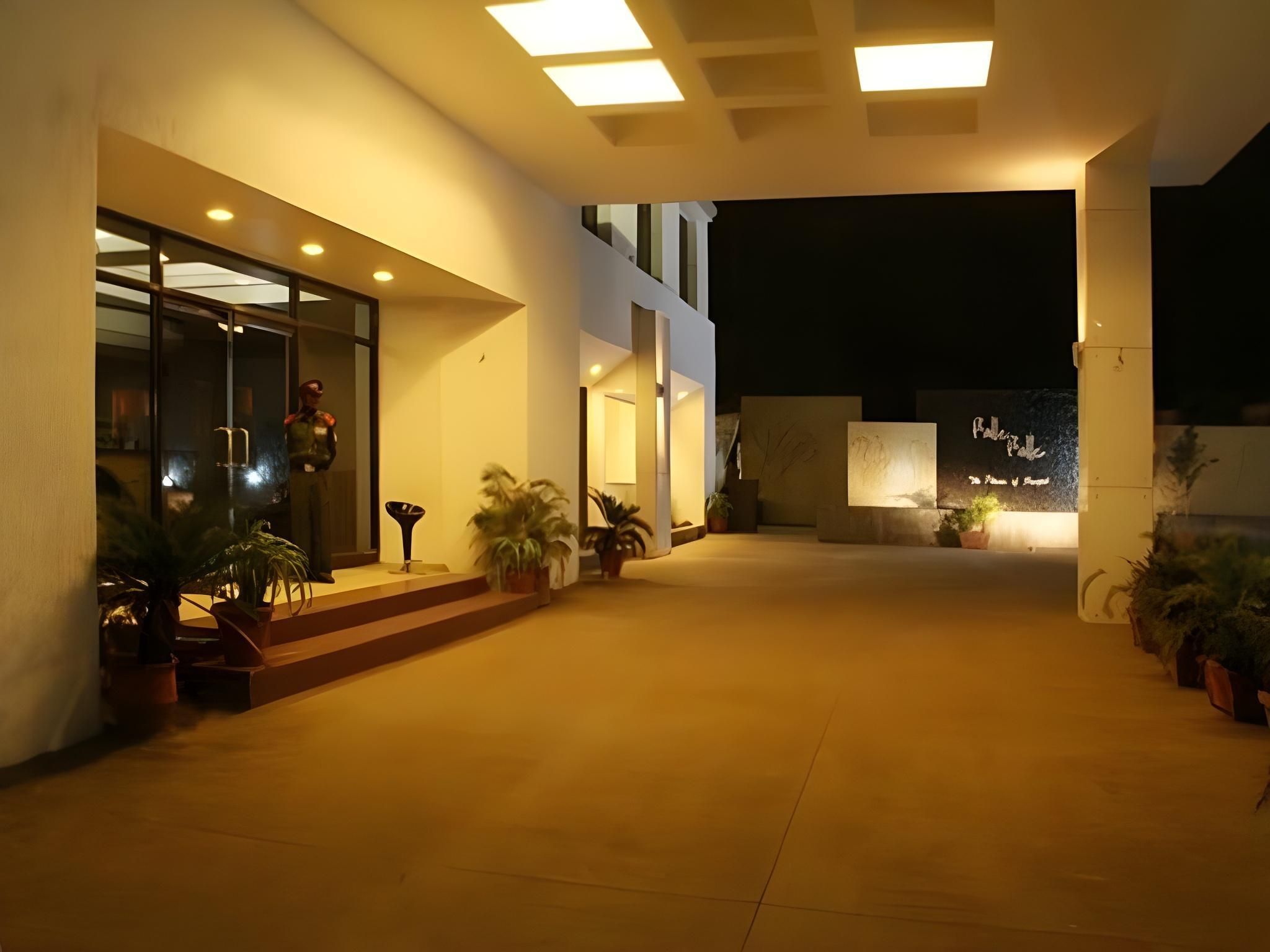 Pemandangan luar