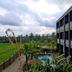 Pemandangan luar