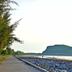 Pemandangan luar