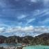 Pemandangan luar
